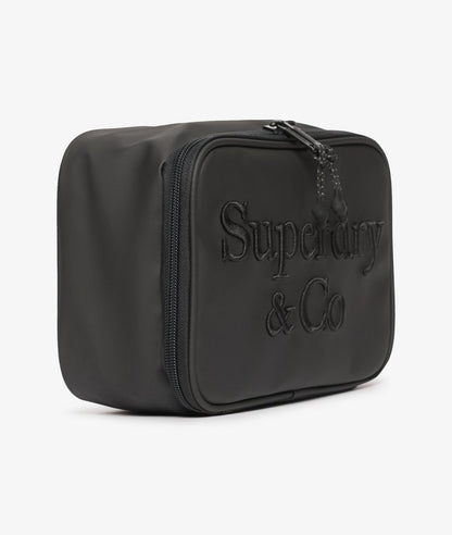 Superdry Travel Wash Bag Black