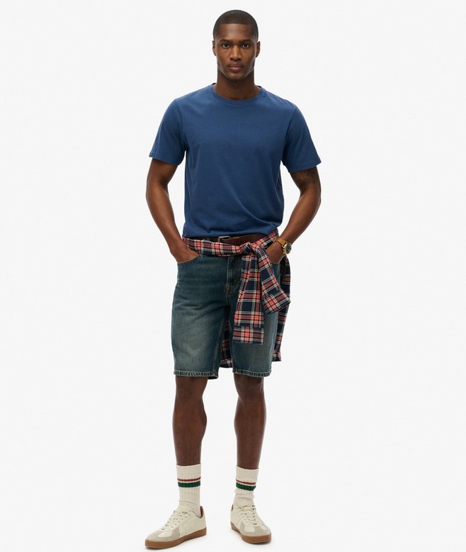 Superdry Classic Essential T-Shirt Skate Navy