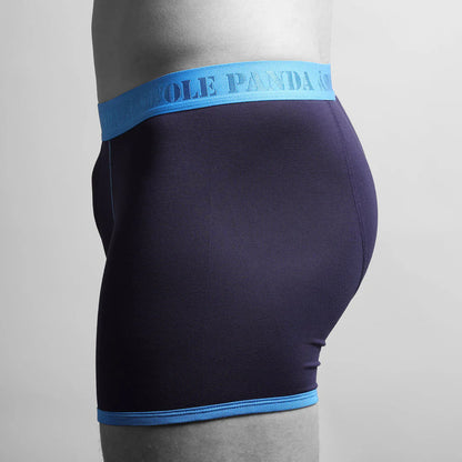 Swole Panda Bamboo Boxers Navy/Blue