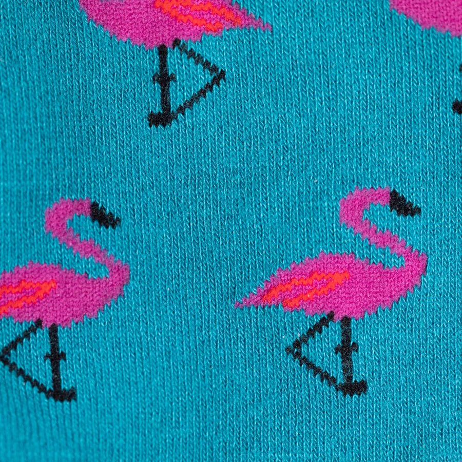 Swole Panda Flamingo Bamboo Socks