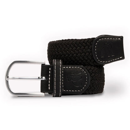 Swole Panda Jet Black Woven Belt