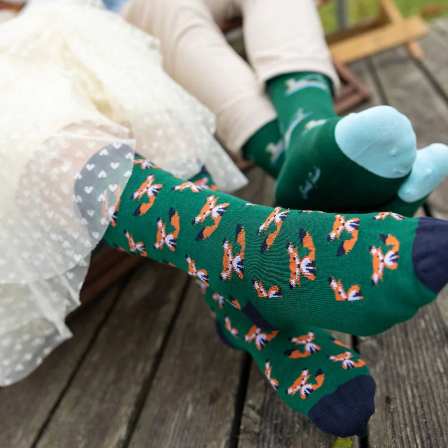 Swole Panda Mr Fox Socks