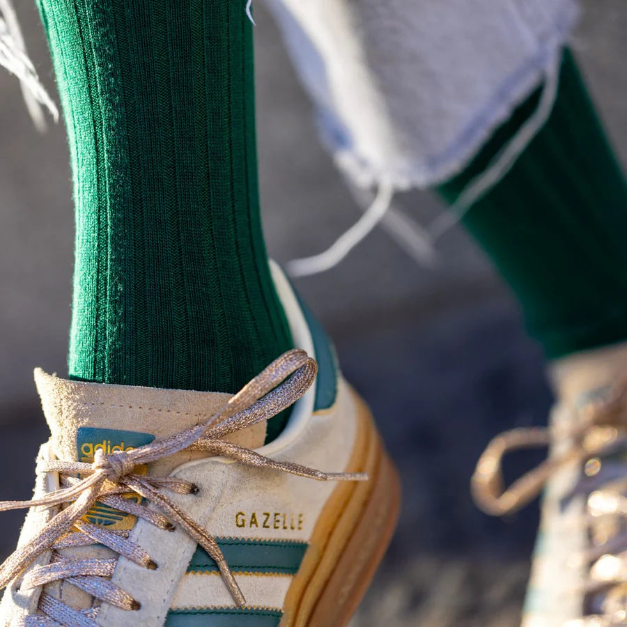 Swole Panda Racing Green Socks