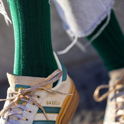 Swole Panda Racing Green Socks