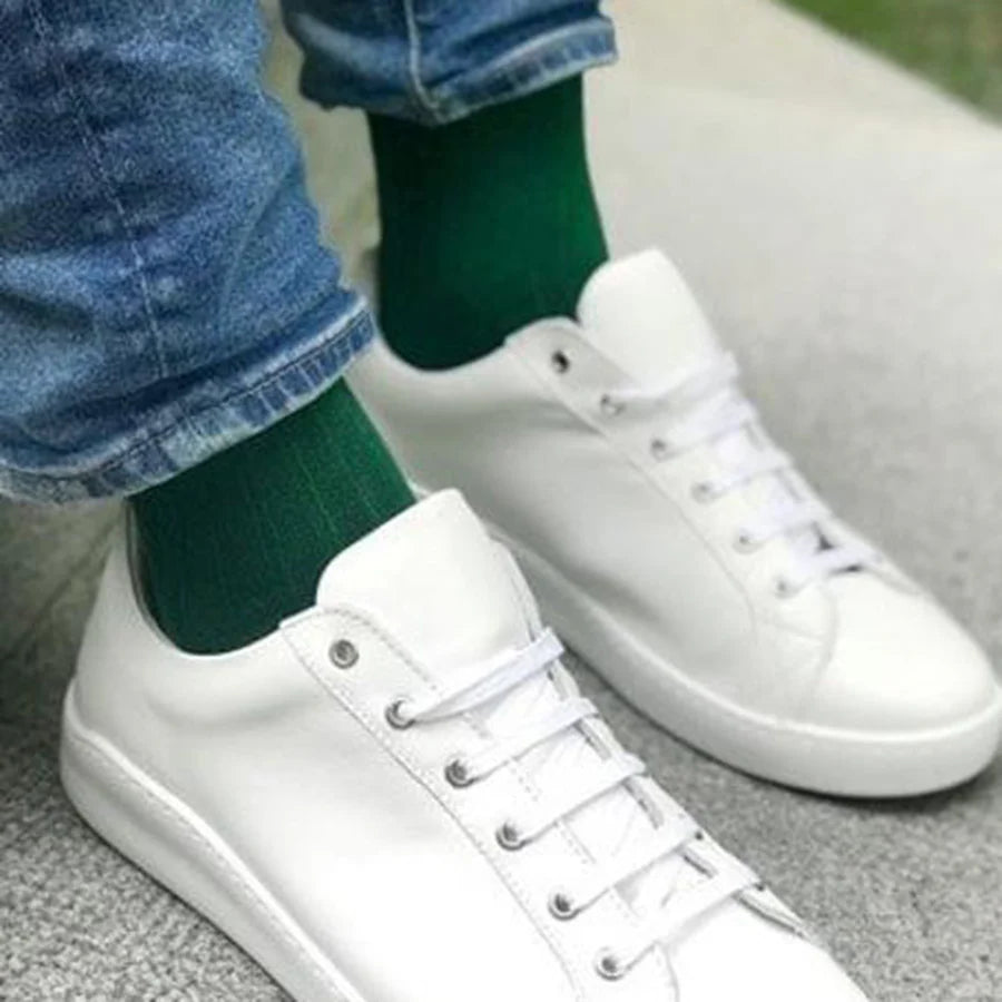 Swole Panda Racing Green Socks