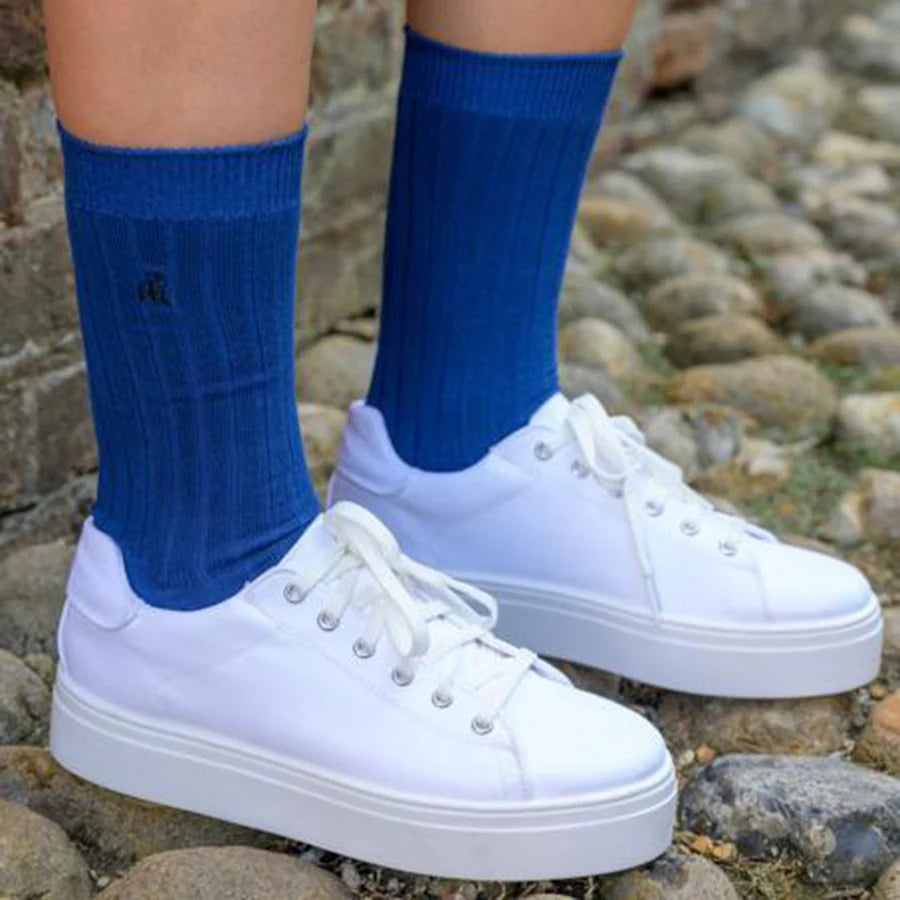 Swole Panda Royal Blue Socks