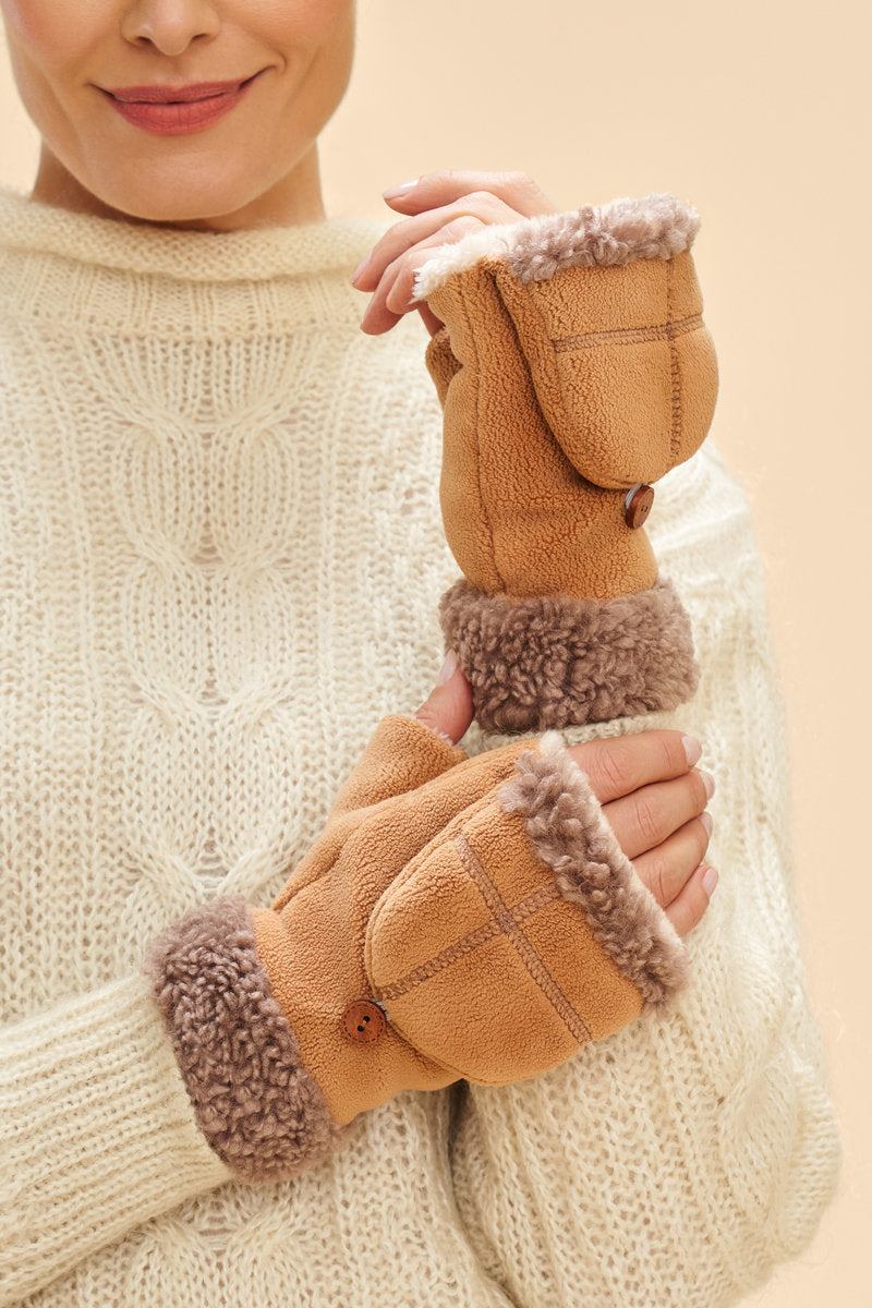 Powder Gloves Powder Clothing Powder Anna Mittens Teddy Womens mittens These Anna mittens