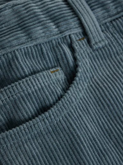 White Stuff Tia Cord Skirt Dusty Blue