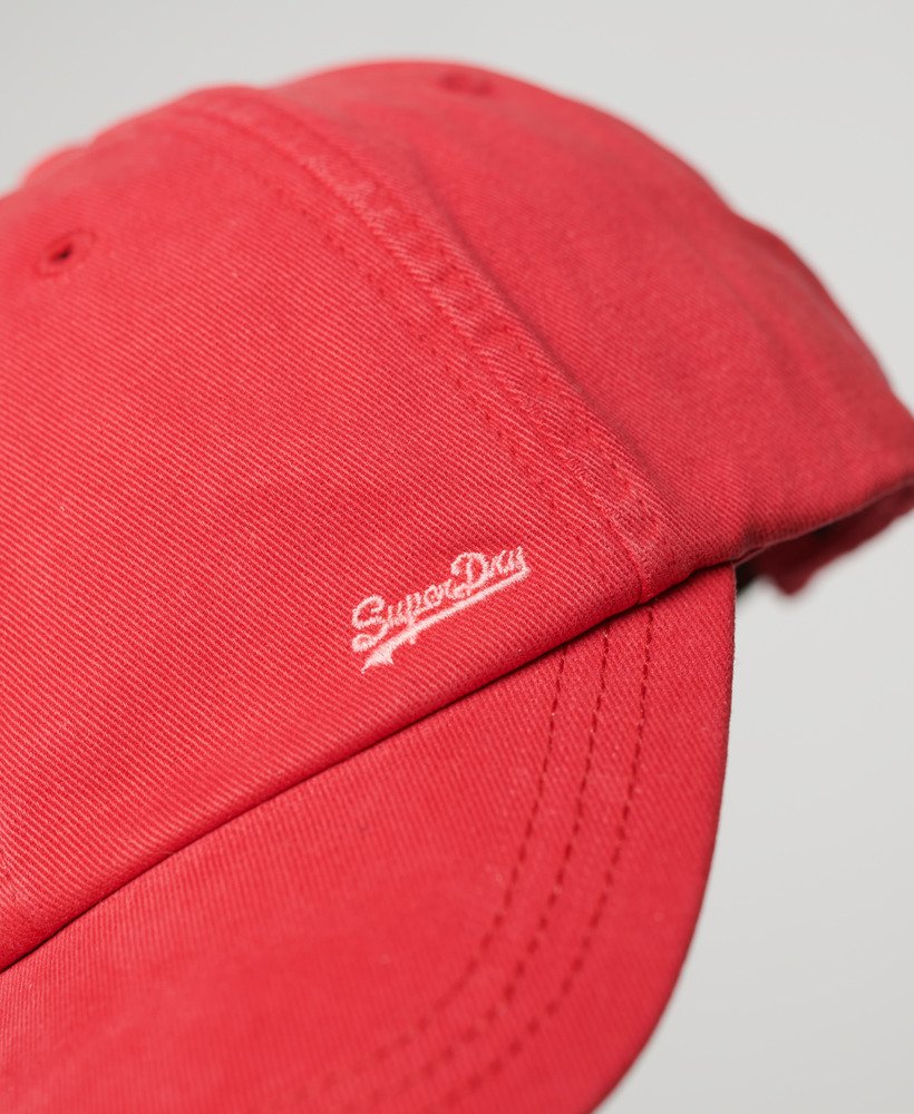 Superdry Vintage Embroidered Cap Varsity Red