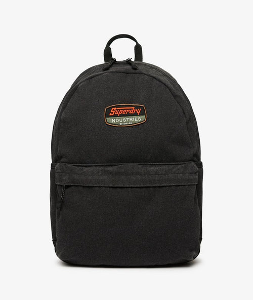Superdry Workwear Canvas Montana Backpack Vintage Black