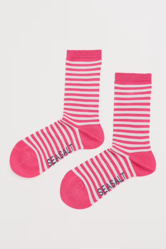 Seasalt Women's Sailor Socks Weatherboard Light Radish