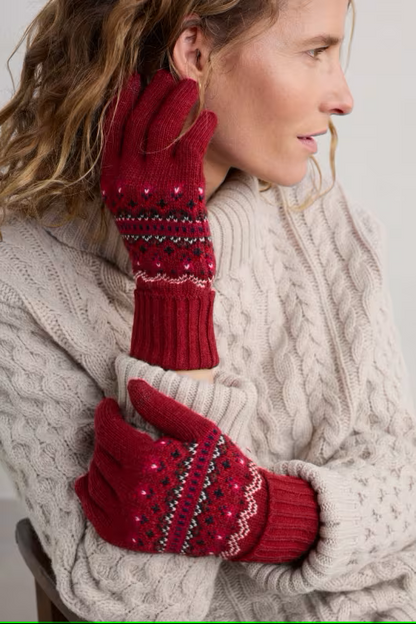 Very Clever Gloves Well House Dahlia Mix Seasalt Gloves Seasalt Clothing