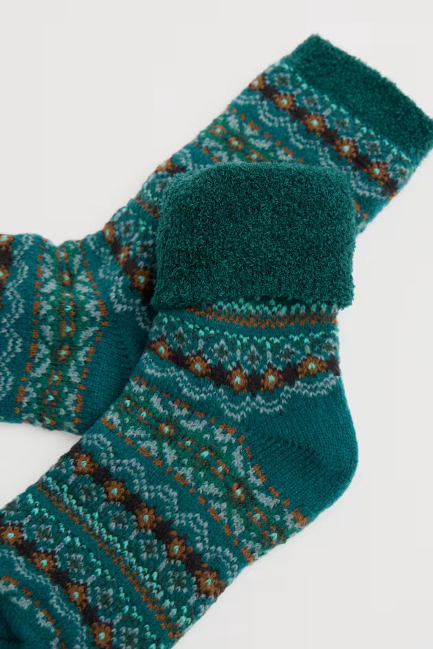 Seasalt Women's Cabin Socks Well House Dark Wreckage
