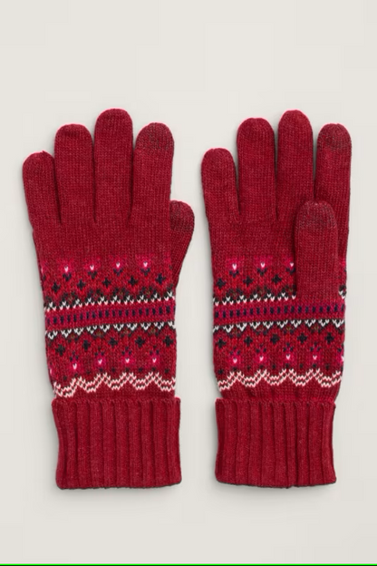 Seasalt Very Clever Gloves Well House Dahlia Mix