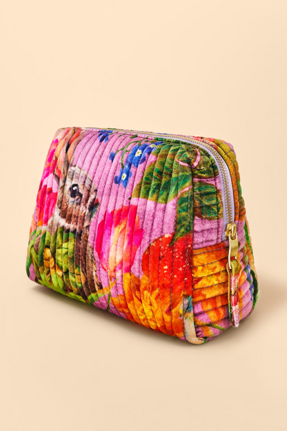 Powder Large Quilted Washbag Whimsical Woodland