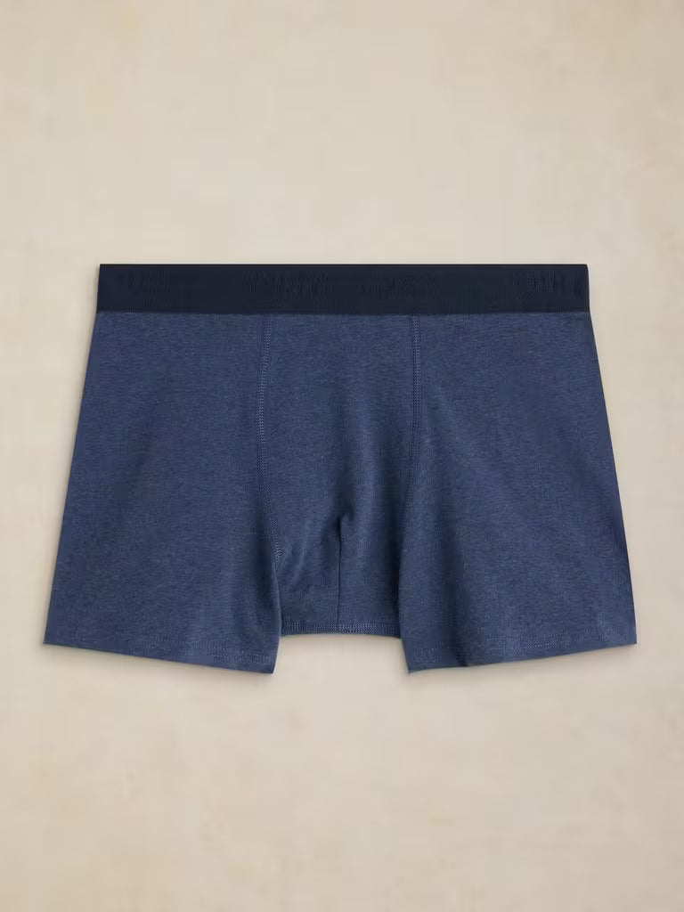 White Stuff Hove 2 Pack Boxers Green Print. Mens Regular fit boxers that are Machine Washable. Material: 95% Organic Cotton & 5% Elastane