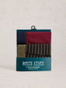 White Stuff Hove 2 Pack Boxers Print Plain Black