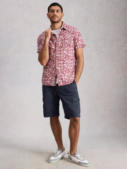 White Stuff Kemble Cargo Shorts Dark Navy