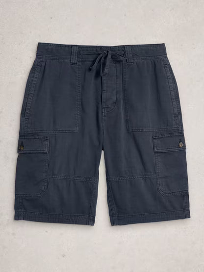 White Stuff Kemble Cargo Shorts Dark Navy