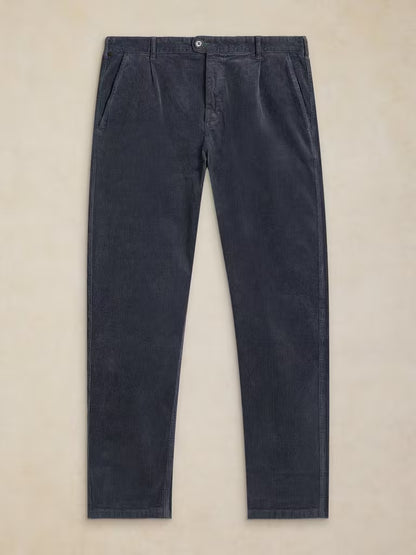 White Stuff Kimber Cord Trousers Dark Grey. Mens Classic Fit trouser that's Full Length and Machine Washable Material: 99% Organic Cotton & 1% Elastane