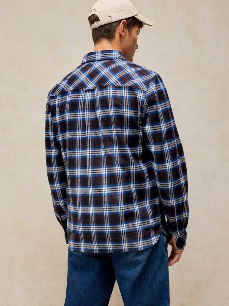 White Stuff Ludlow Check Shirt Brown Multi