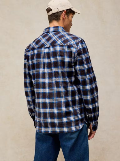 White Stuff Ludlow Check Shirt Brown Multi