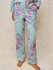 White Stuff Nina PJ Bottom Blue Print