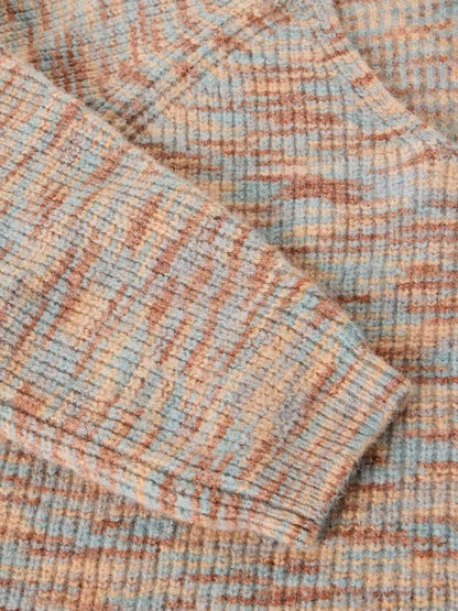 White Stuff Savannah Spacedye Jumper Natural Multi. womens V Neck jumper with long Sleeve that's Regular Fit and Machine Washable Material: 78% Recycled Polyester, 10% Nylon, 10% Wool & 2% Spandex