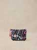 White Stuff Stella Quilted Wash Bag Black Print