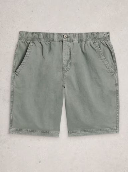 White Stuff Sutton Drawstring Shorts Light Green