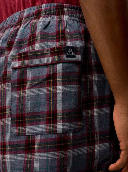 White Stuff Wells Check PJ Bottom Plum Multi