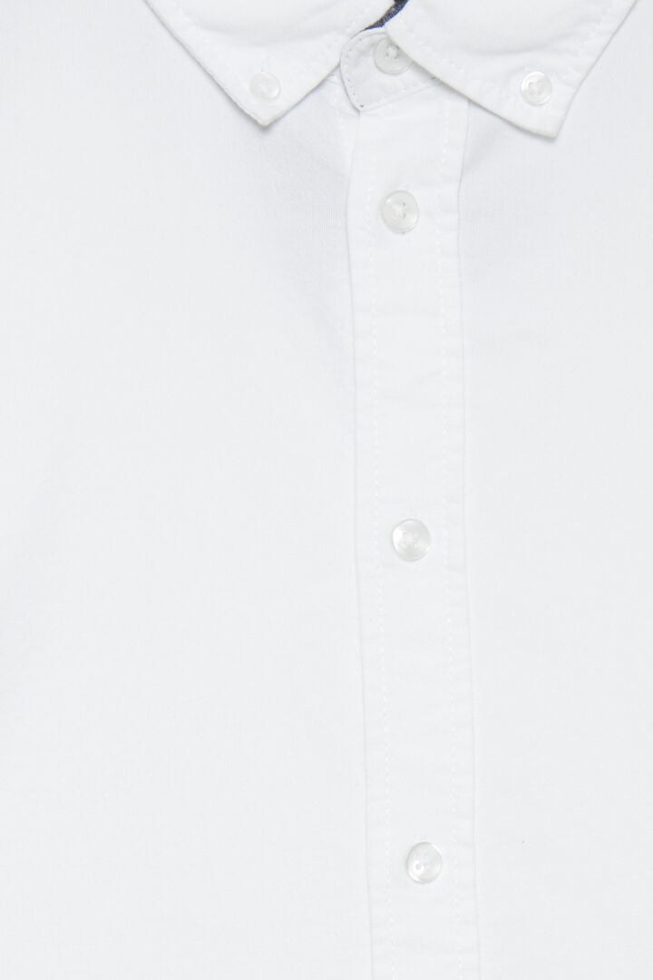 Blend Long Sleeved Shirt White