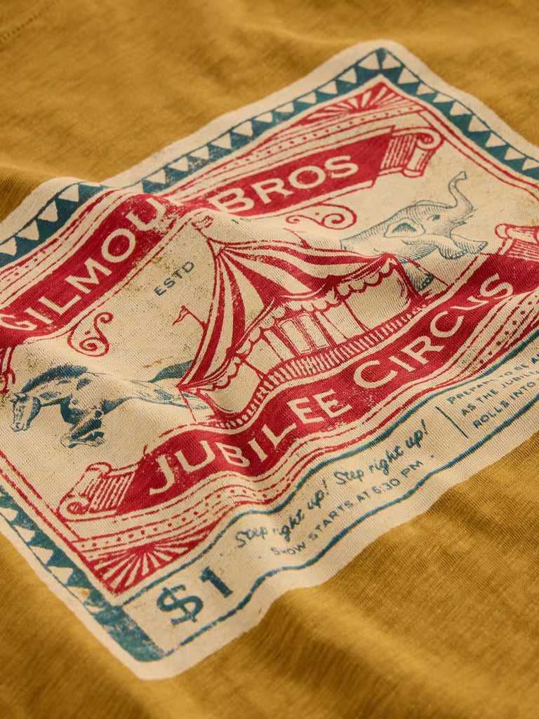 White Stuff Abersoch Graphic Circus Yellow