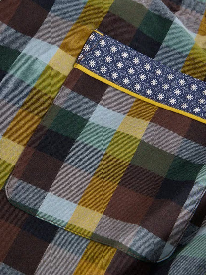 White Stuff Flannel Moorland PJ Trousers Green
