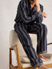 White Stuff Flannel Moorland PJ Trousers Navy