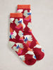 White Stuff Floral Cabin Socks