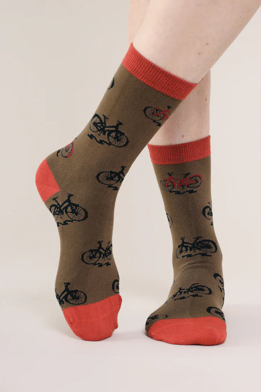 Nomads Bicycle Socks Khaki