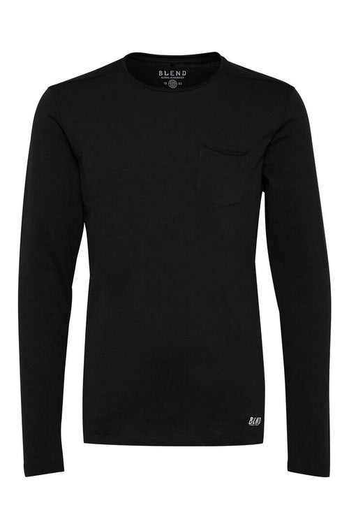 Blend Long Sleeved Nicolai T-Shirt Black