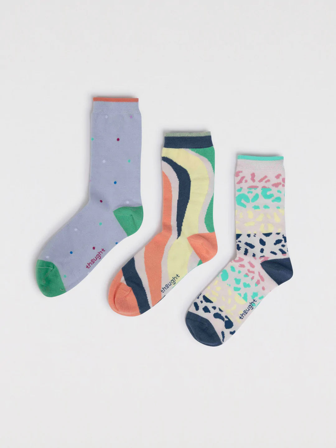 Thought Alba Bamboo Abstract Pack Of Socks