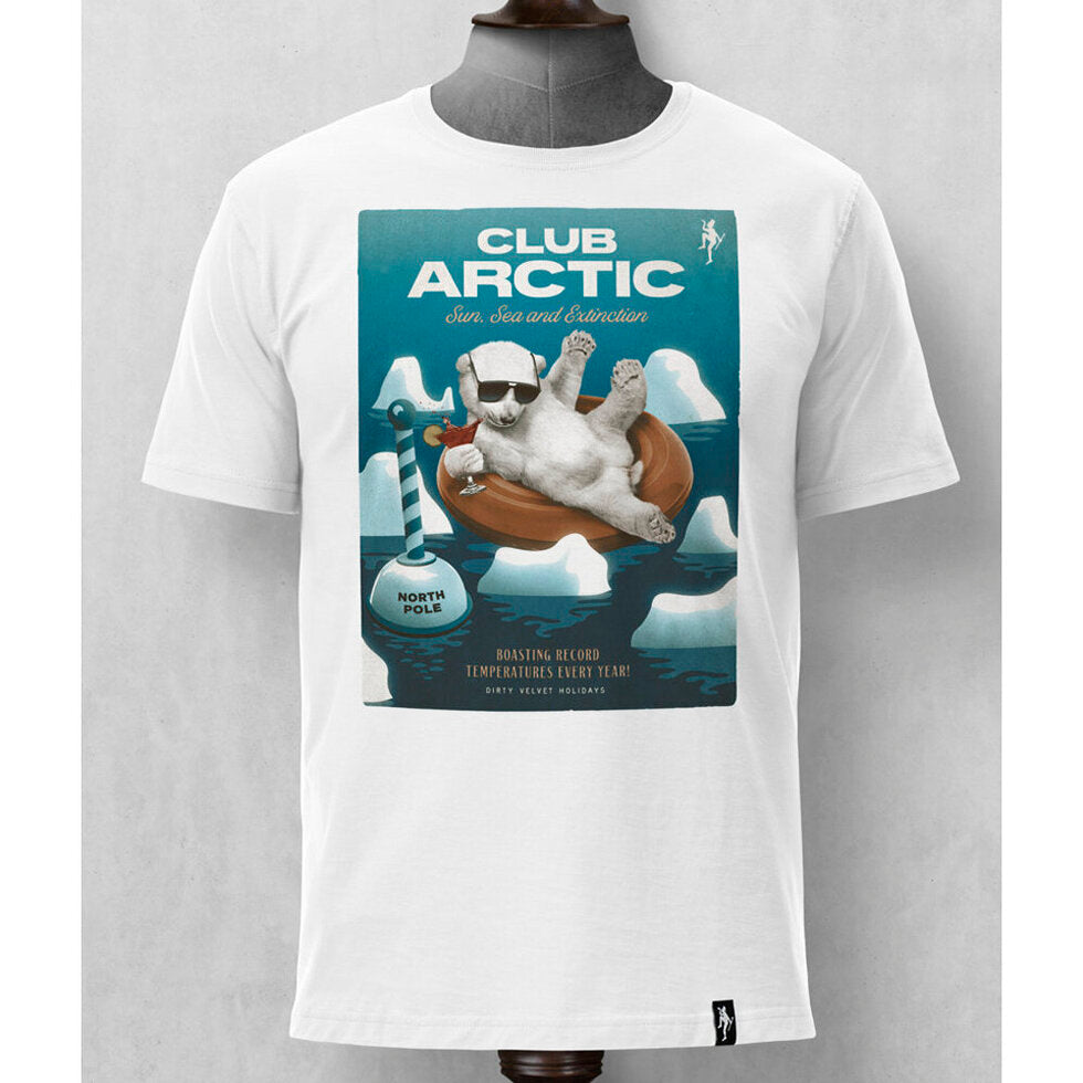 Dirty Velvet Men's T-Shirt Club Arctic