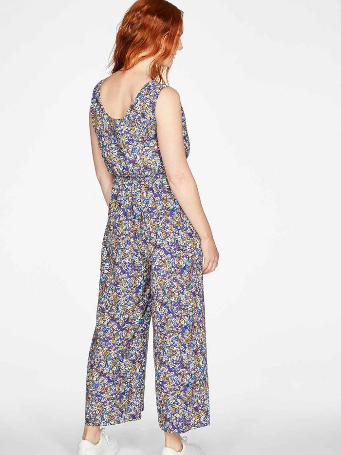 Floral jumpsuit size store 18