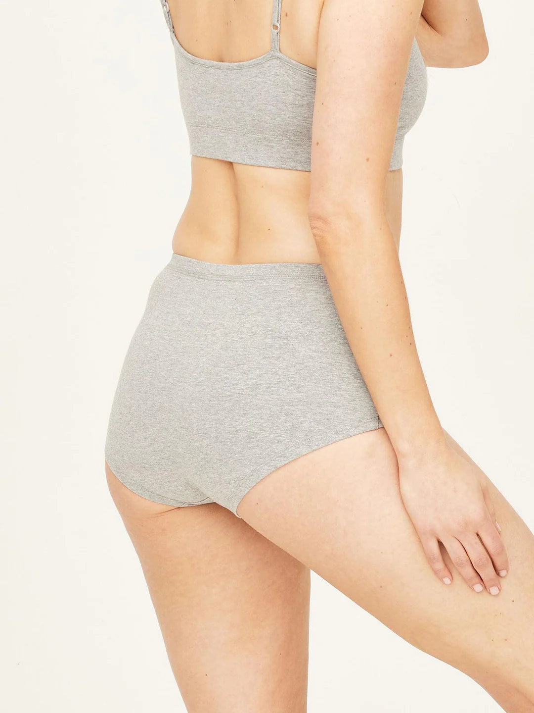 Thought Organic Cotton Briefs Grey Marle