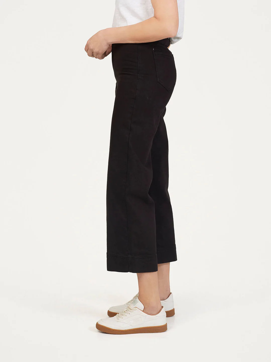 Thought Organic Cotton Culottes Black - Size: 18