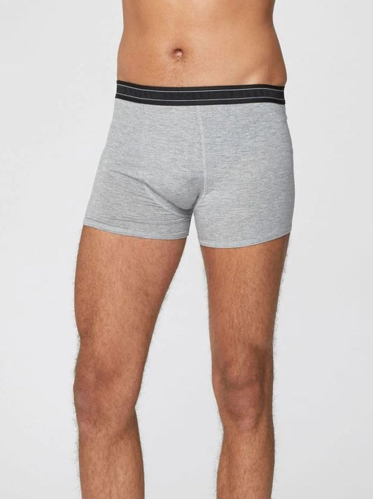 Thought Men's Boxers Arthur Bamboo Grey Marle