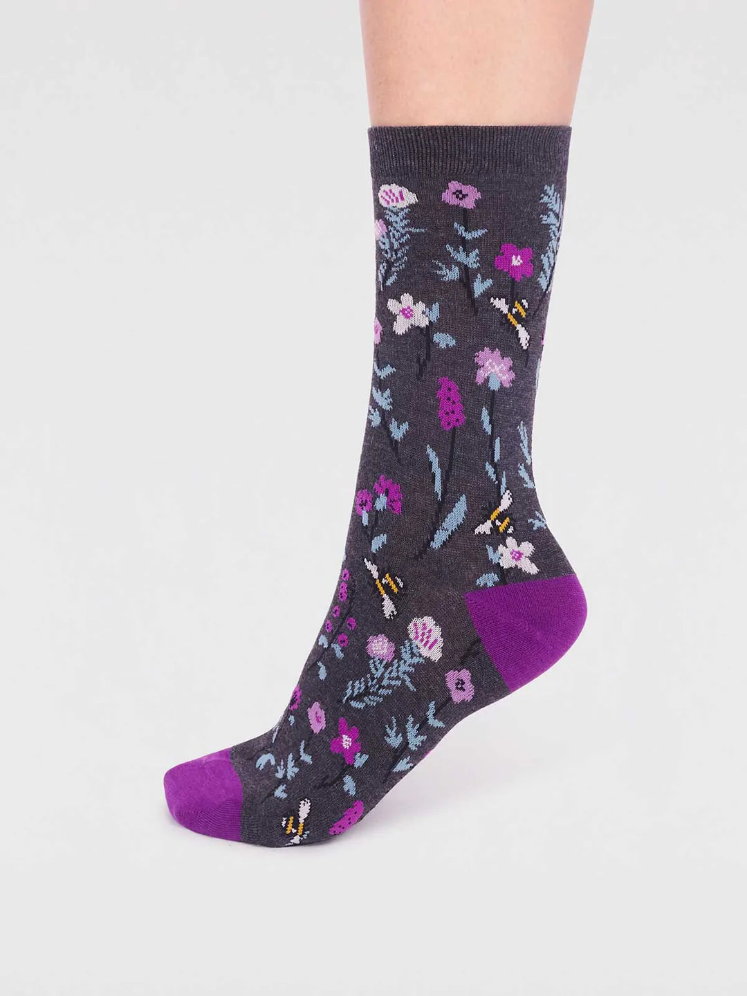 Thought Maeve Women's Bamboo Floral Sock Box