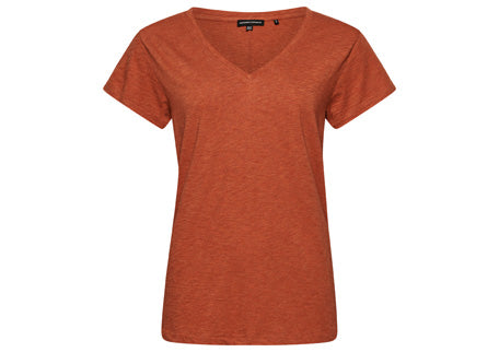 Superdry Slub Pocket V-Neck T-Shirt Tabasco Marl