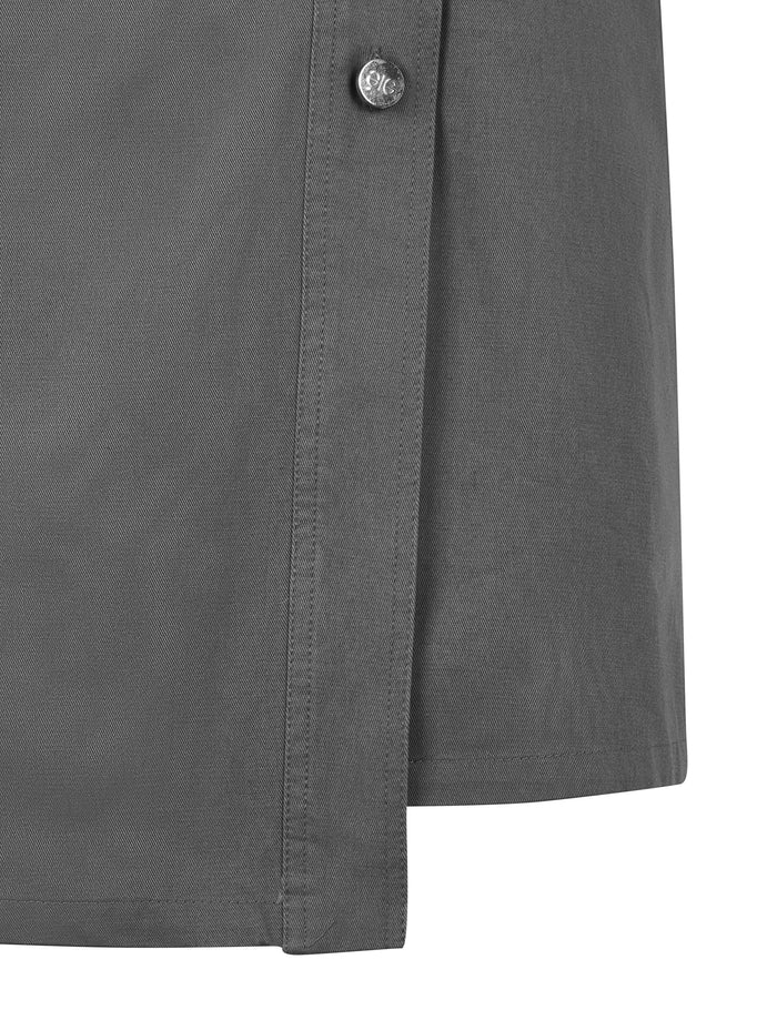 Esmé Studios ESErin Wrap Over Skirt Charcoal Grey